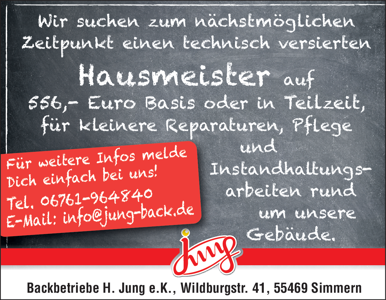 Hausmeister (m/w/d)