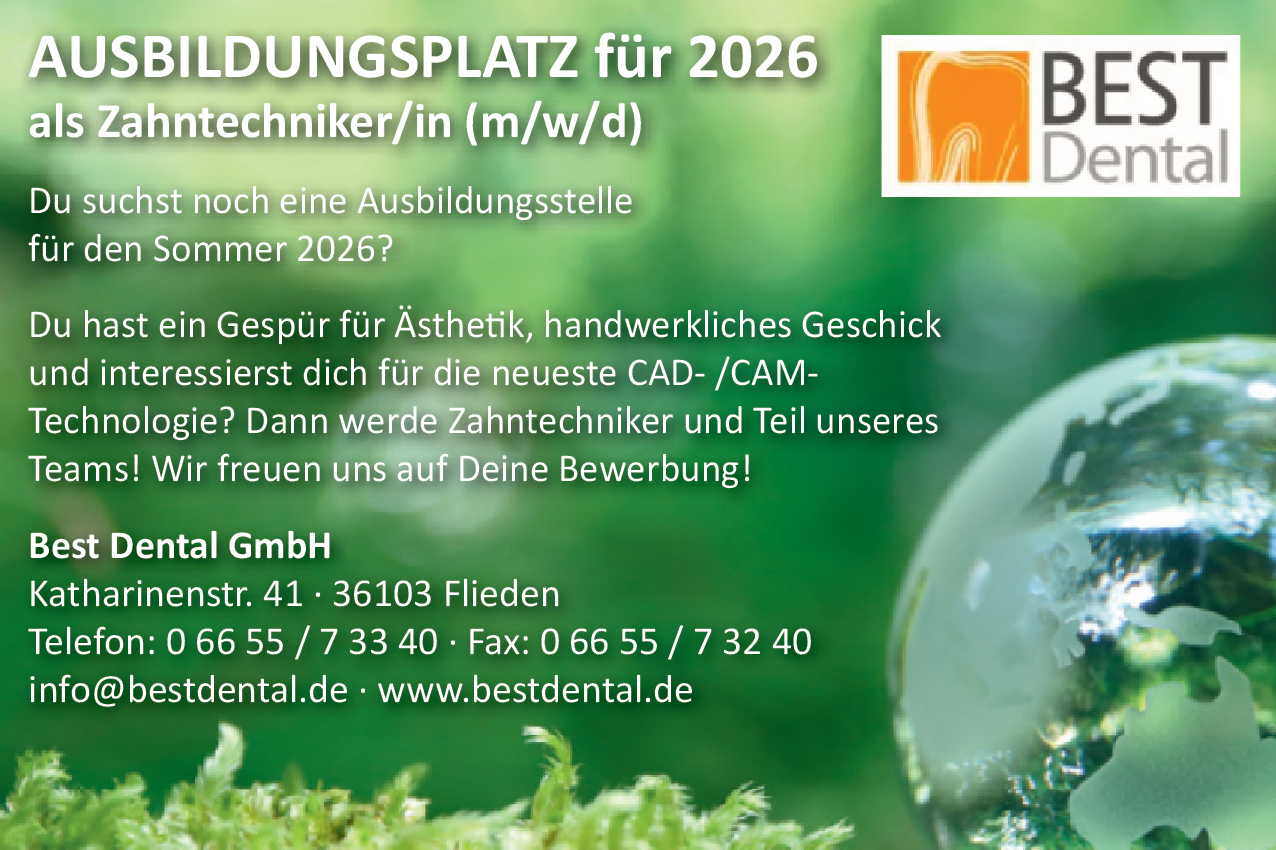 Zahntechniker/in (m/w/d)