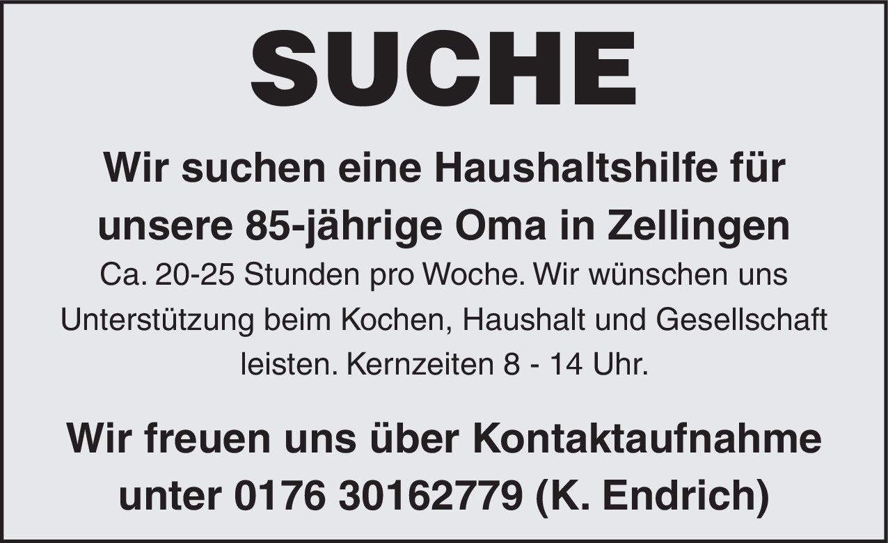 Haushaltshilfe