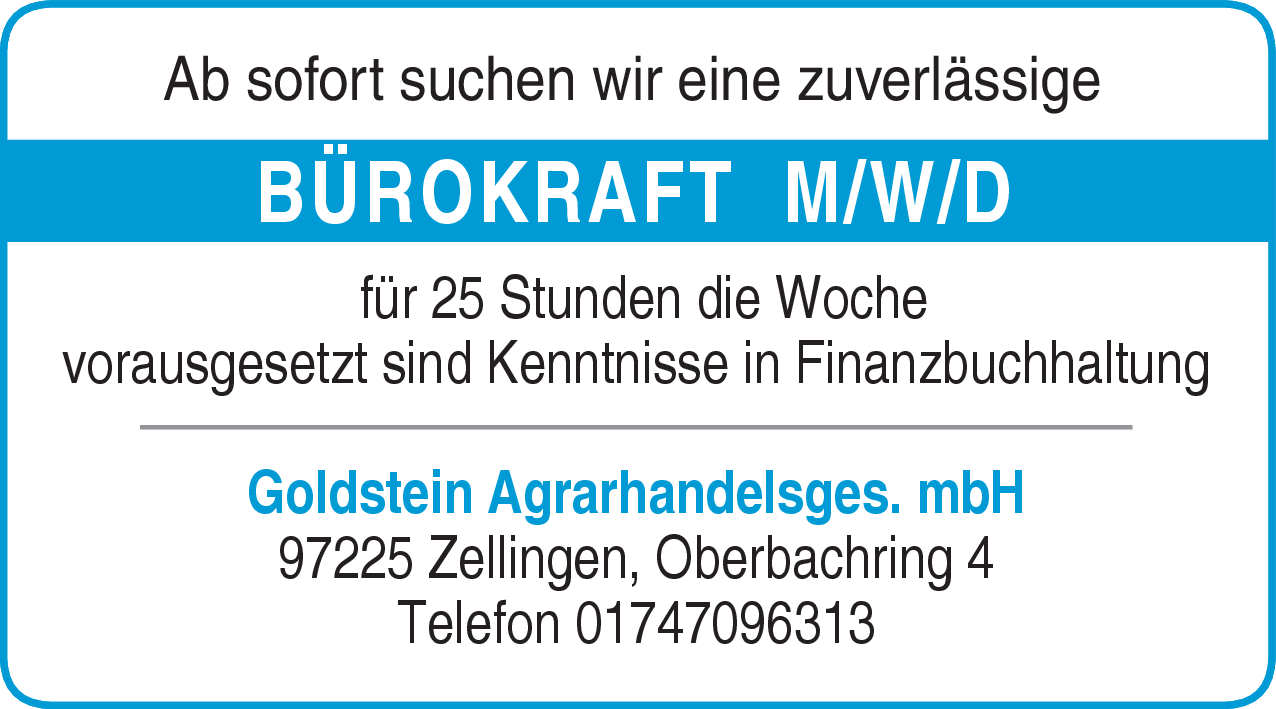 Bürokraft (m/w/d)