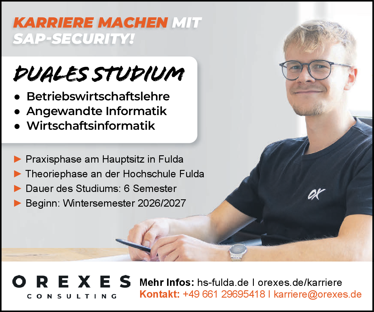 Duales Studium Betriebswirtschaftslehre (m/w/d)