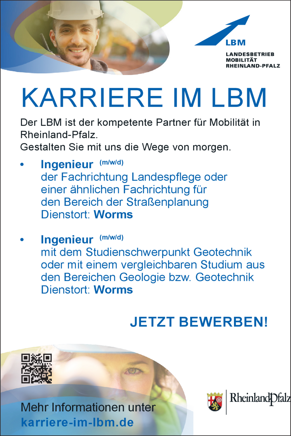 Ingenieur (m/w/d) mit Studienschwerpunkt Geotechnik