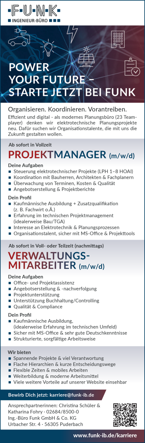 Verwaltungsmitarbeiter (m/w/d)