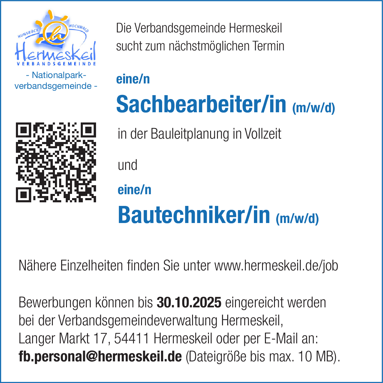 Bautechniker/in (m/w/d)