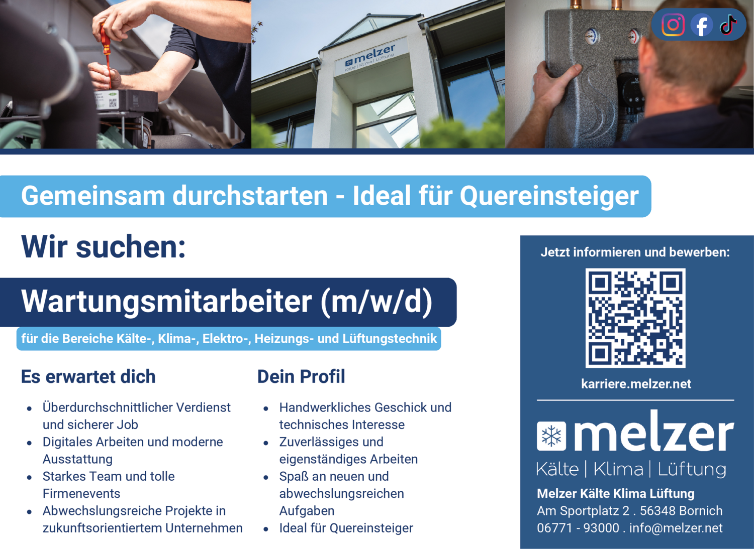 Wartungsmitarbeiter (m/w/d)
