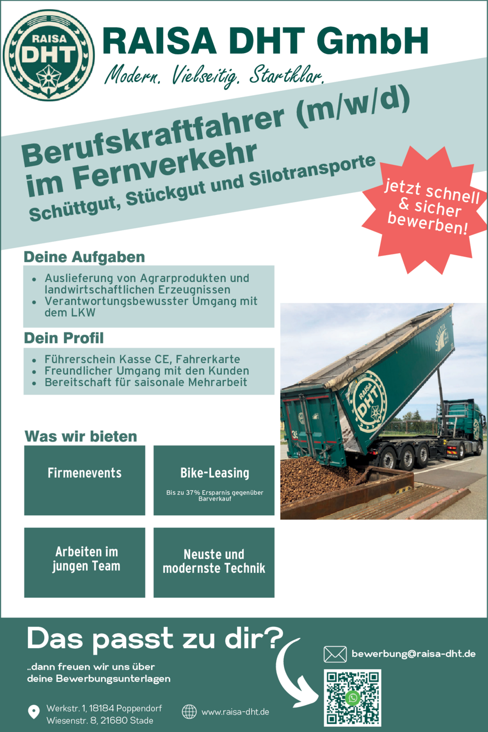 Berufskraftfahrer (m/w/d)