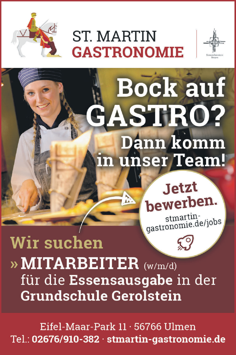 Mitarbeiter (w/m/d) für die Essensausgabe