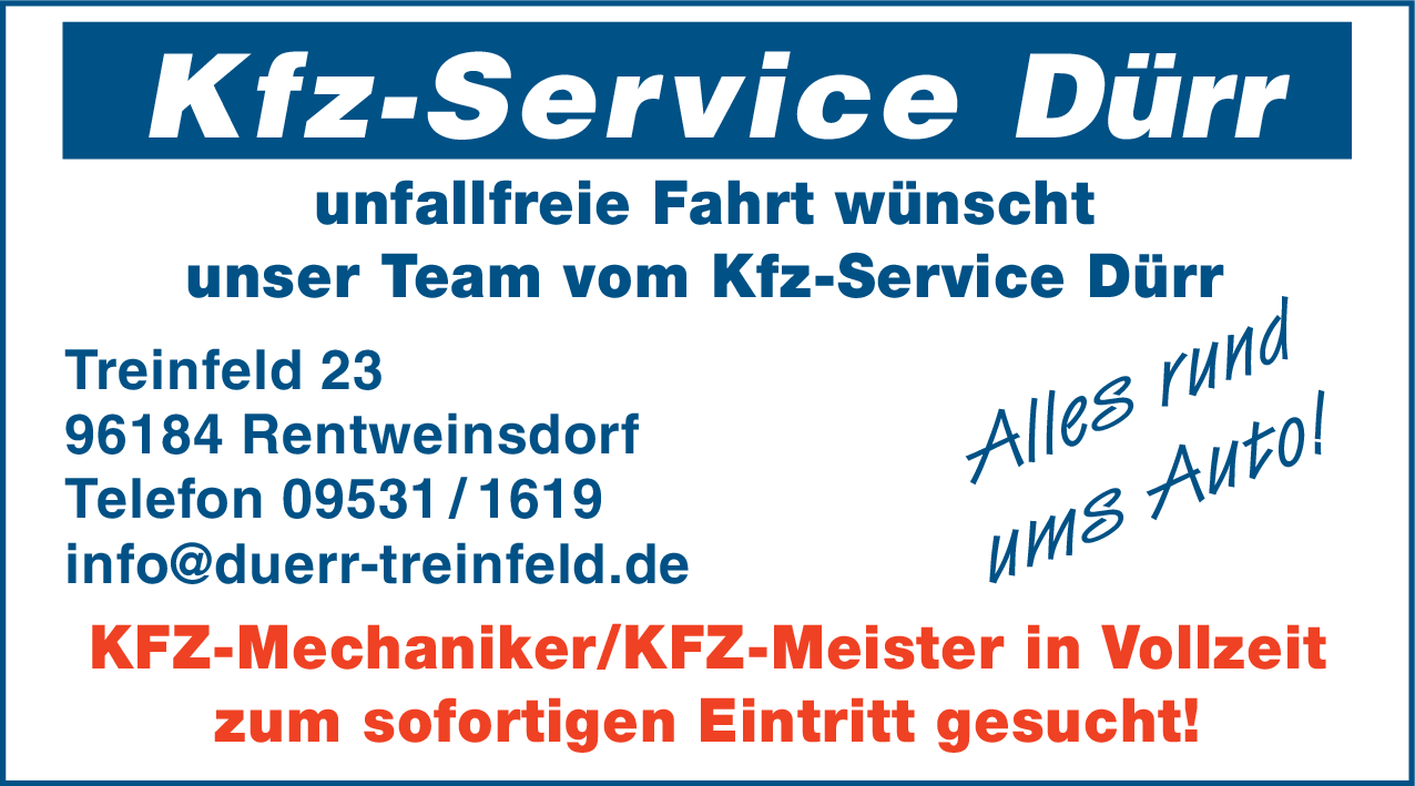 Kfz-Mechaniker (m/w/d)
