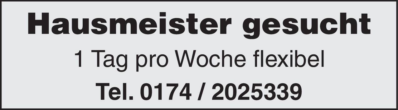 Hausmeister