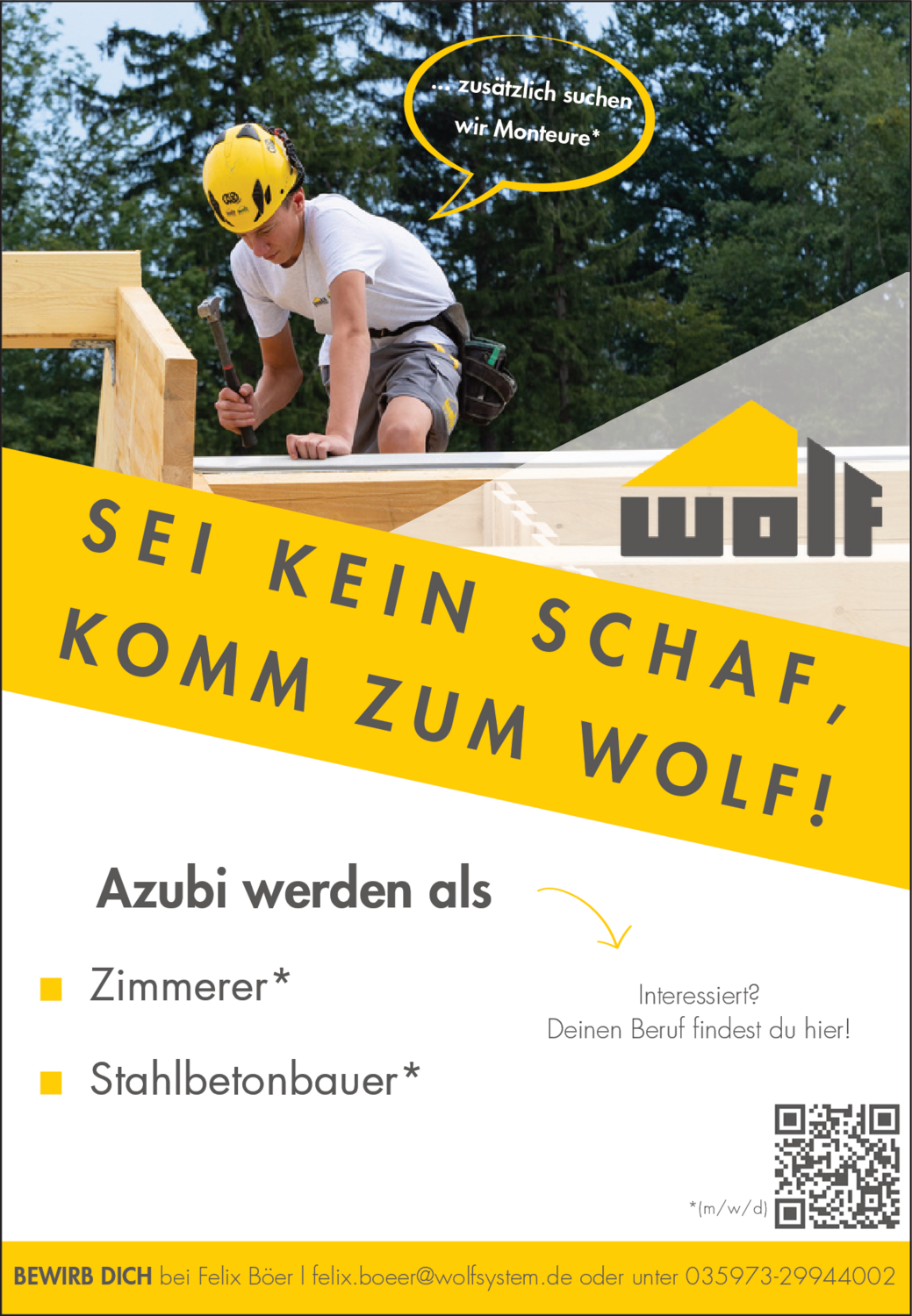 Zimmerer (m/w/d)