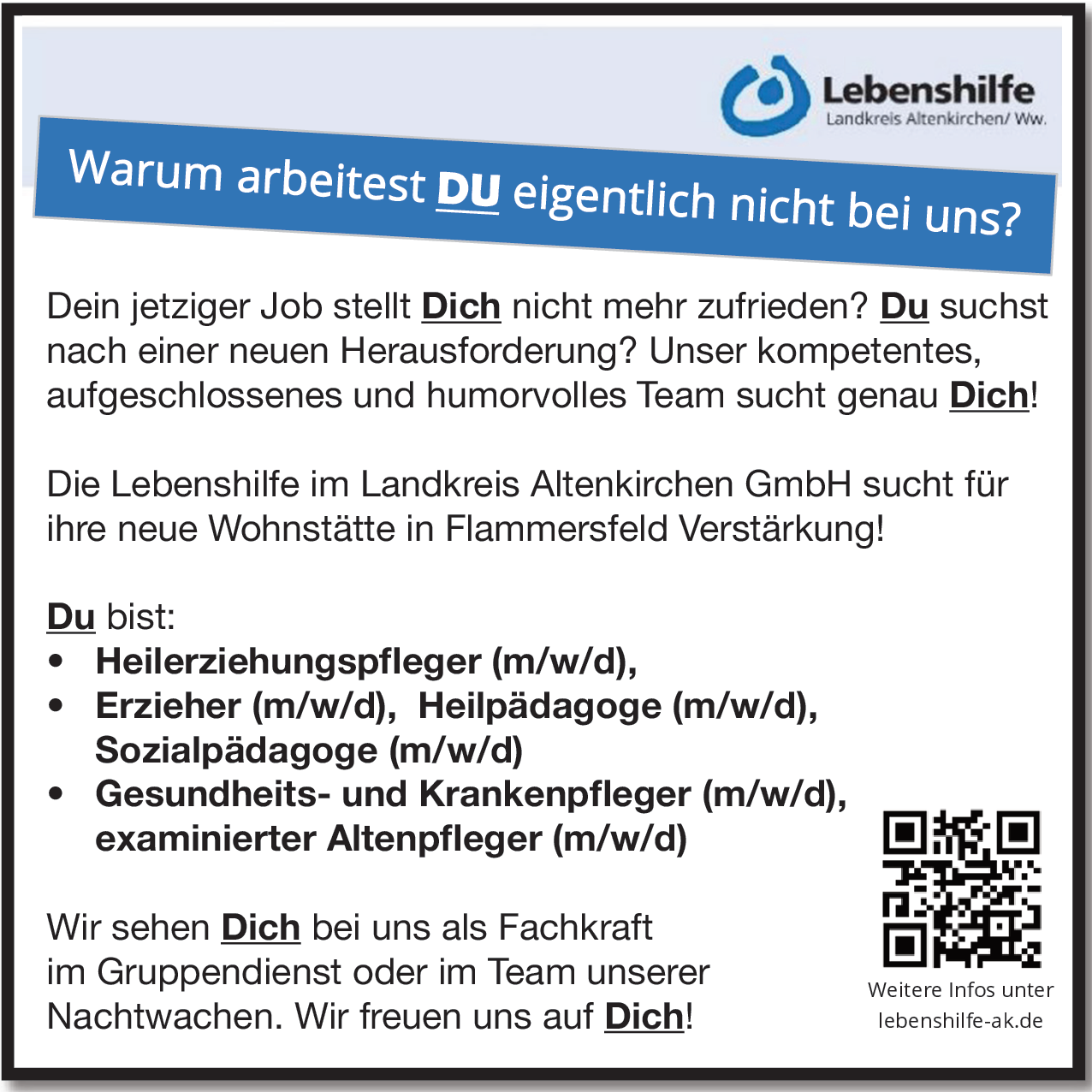 Erzieher (m/w/d)