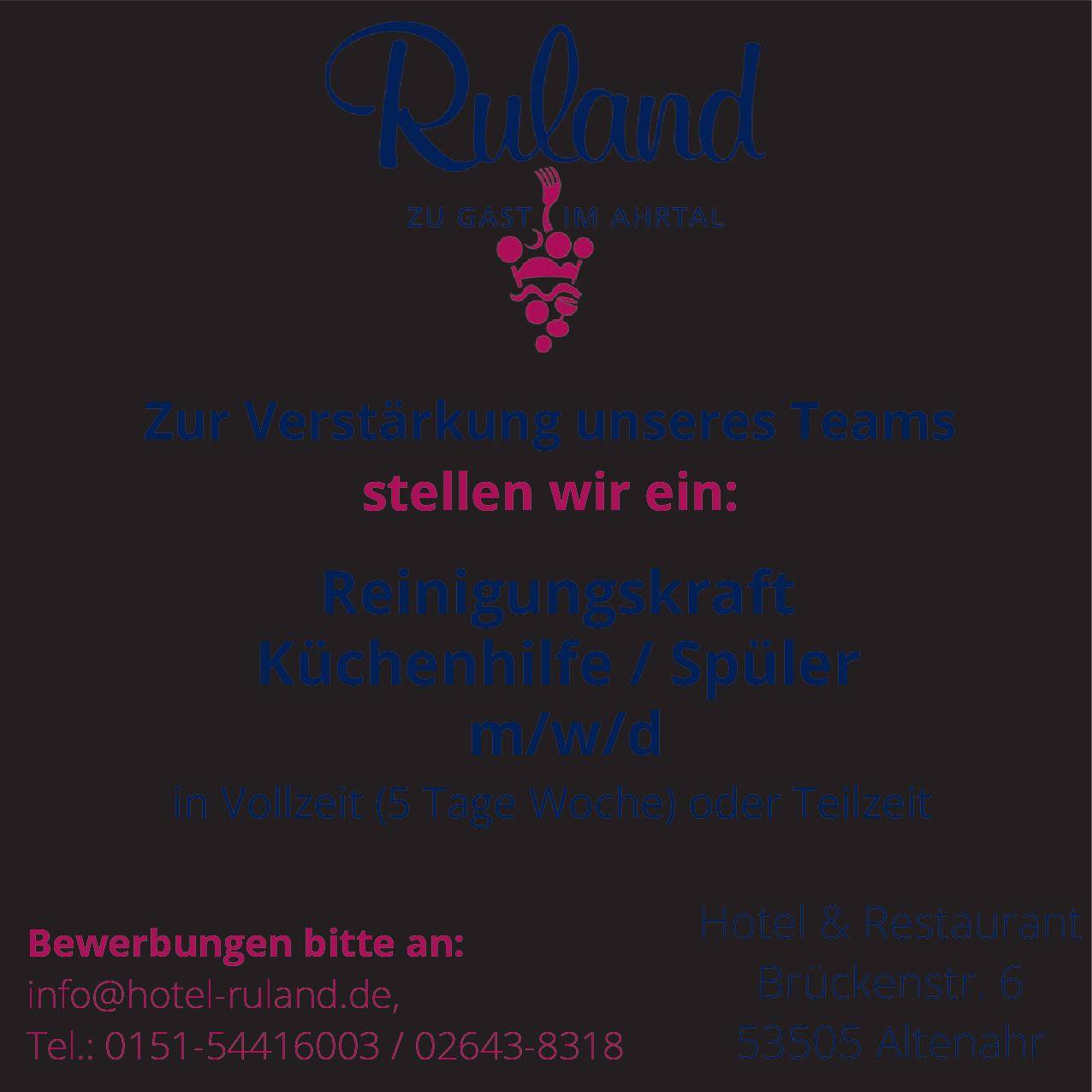 Küchenhilfe / Spüler (m/w/d)