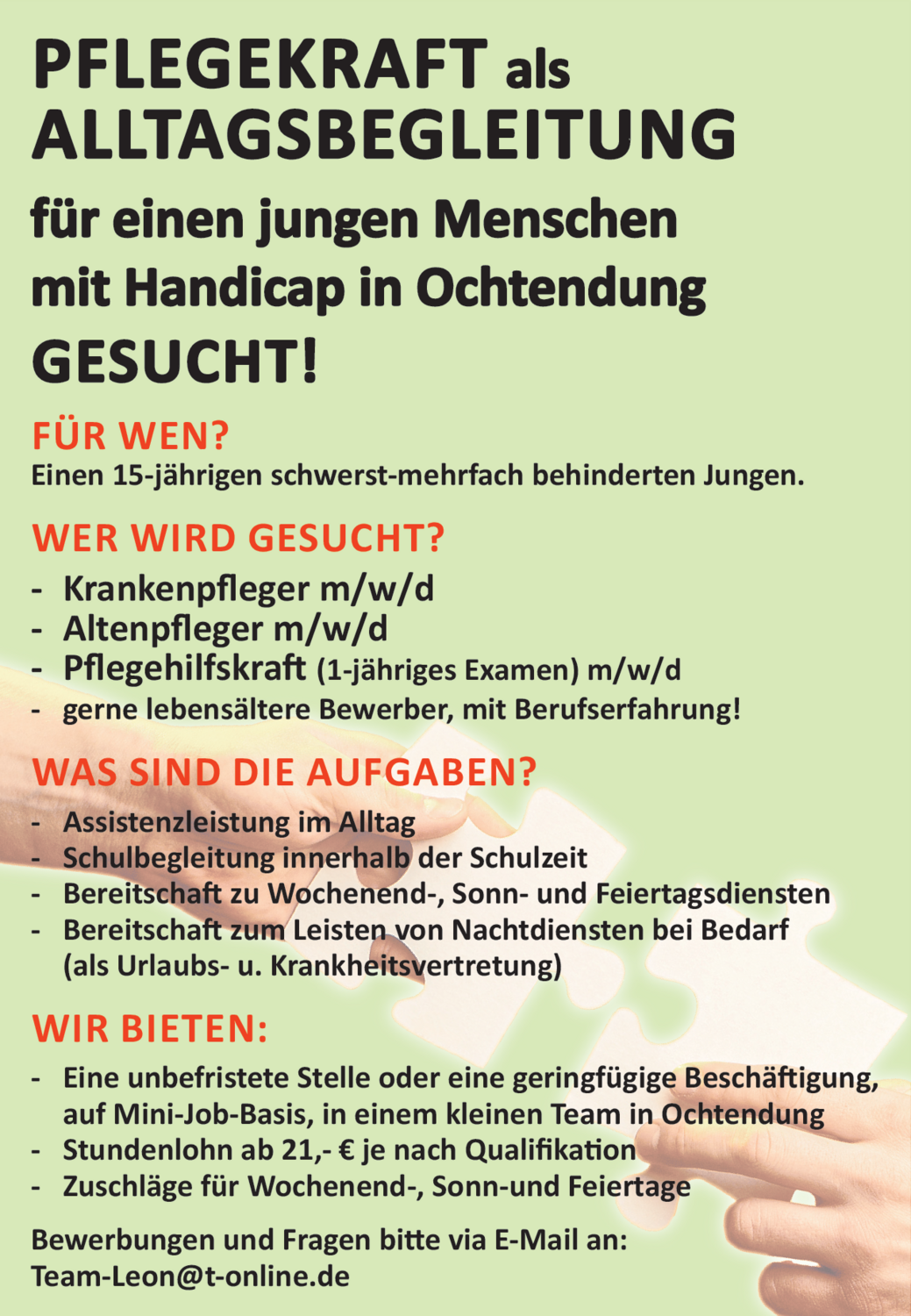Altenpfleger (m/w/d)