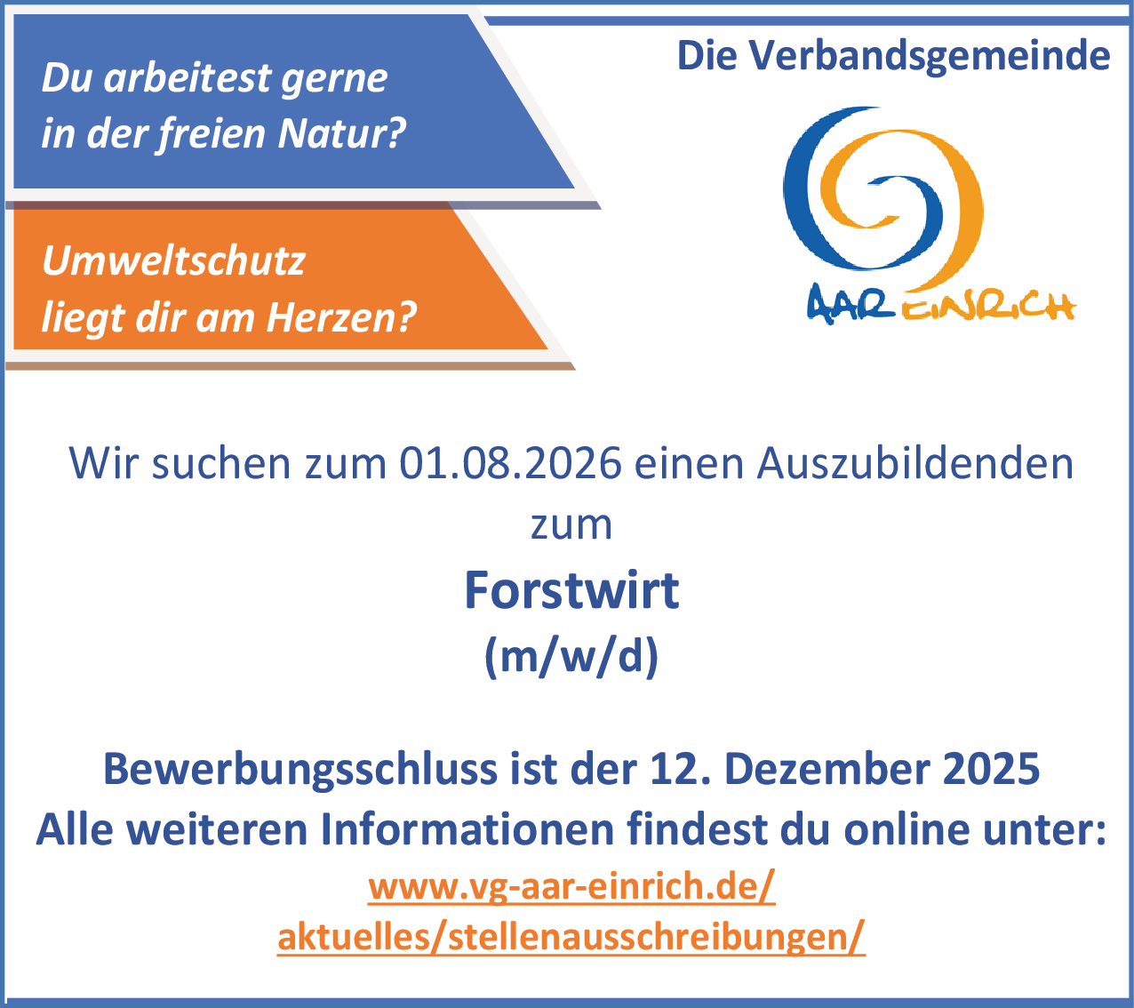 Forstwirt (m/w/d)
