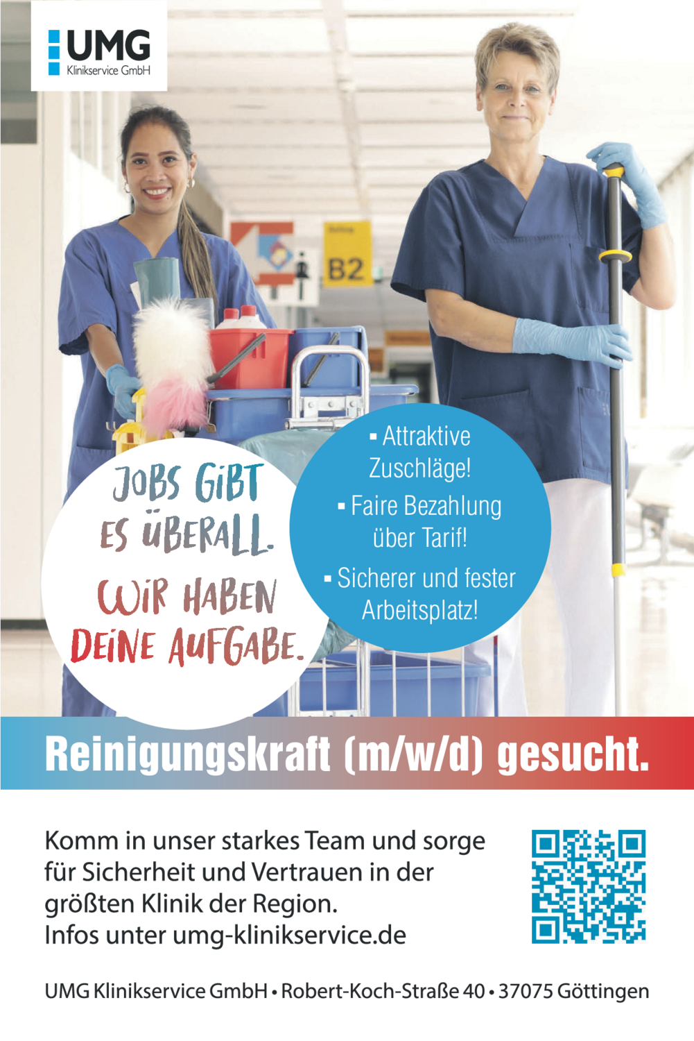 Reinigungskraft (m/w/d)