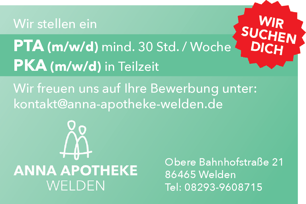 PTA (m/w/d)