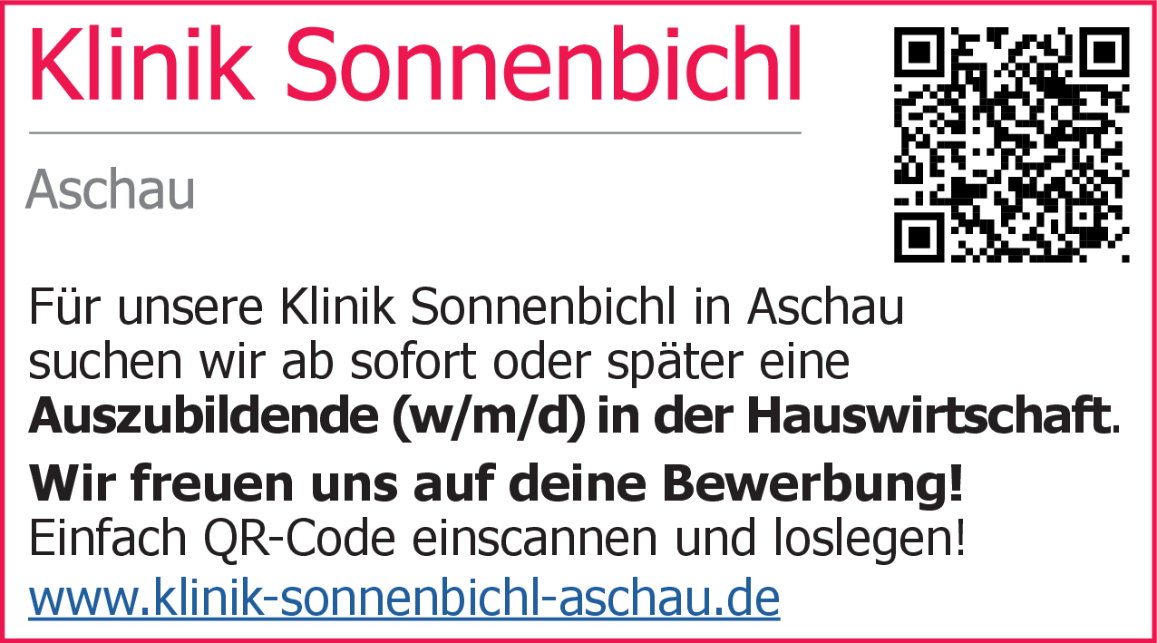 Auszubildende (w/m/d) in der Hauswirtschaft