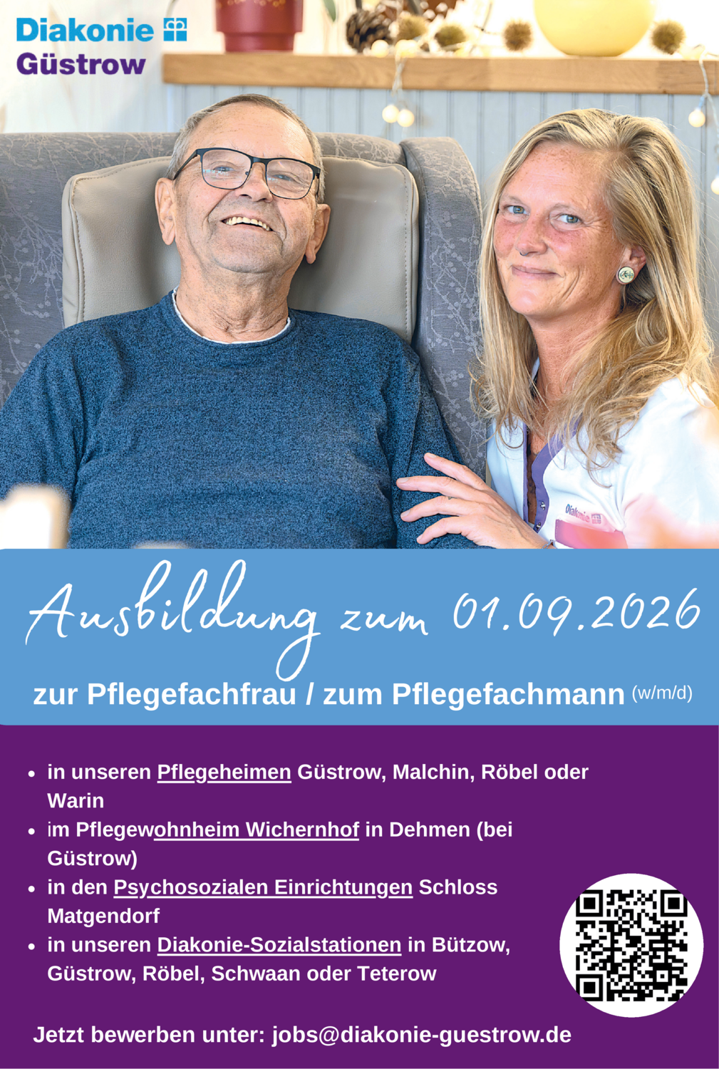 Pflegefachfrau/Pflegefachmann (w/m/d)