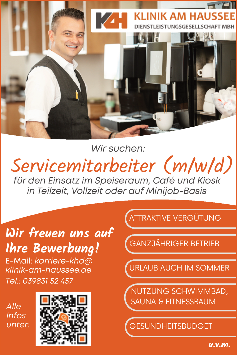 Servicemitarbeiter (m/w/d)