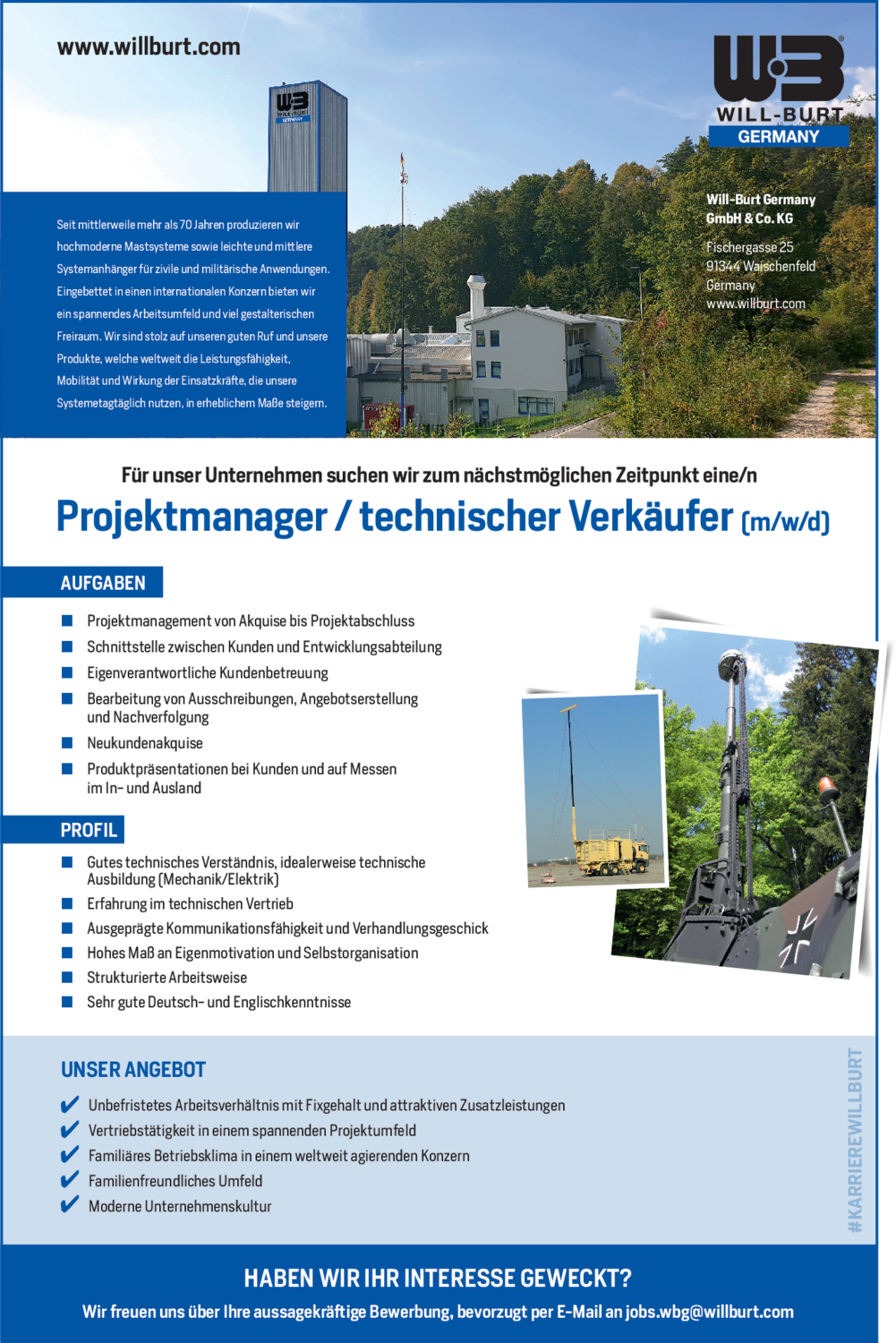 Projektmanager (m/w/d)