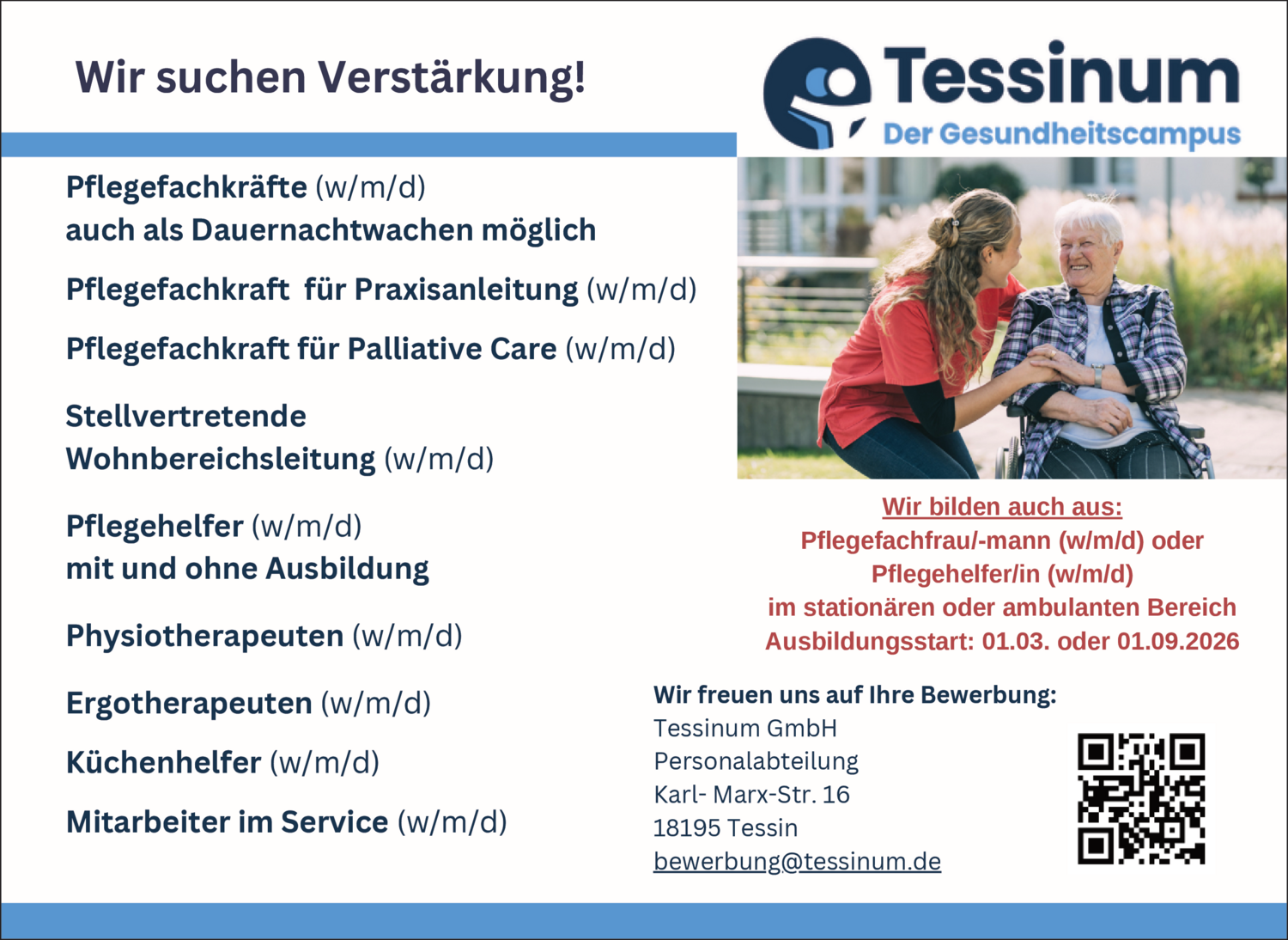 Physiotherapeut (w/m/d)