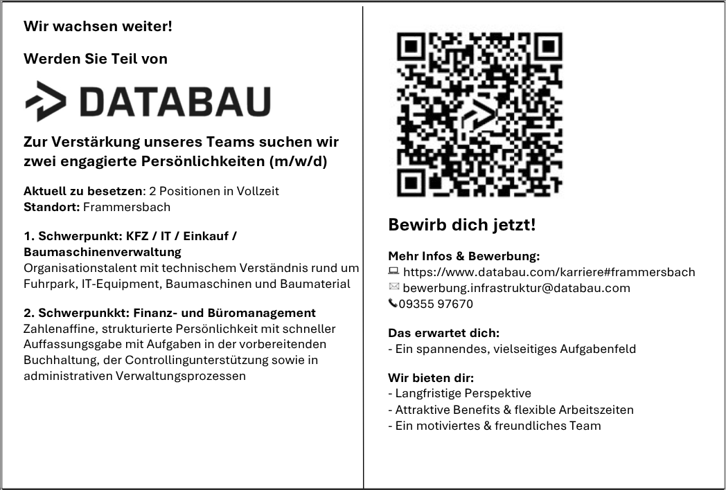 Zahlenaffine Persönlichkeit Finanz- und Büromanagement (m/w/d)