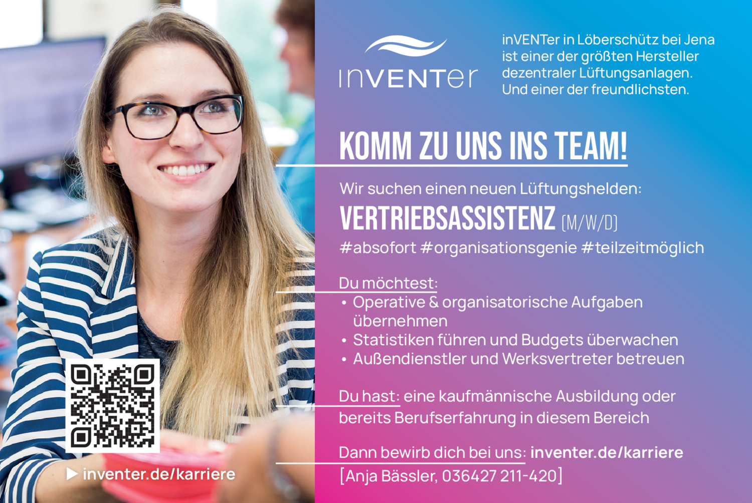 Vertriebsassistenz (m/w/d)