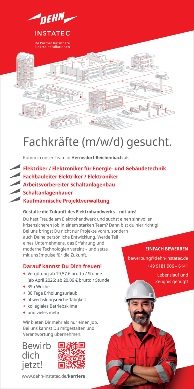 Fachbauleiter Elektriker / Elektroniker (m/w/d)