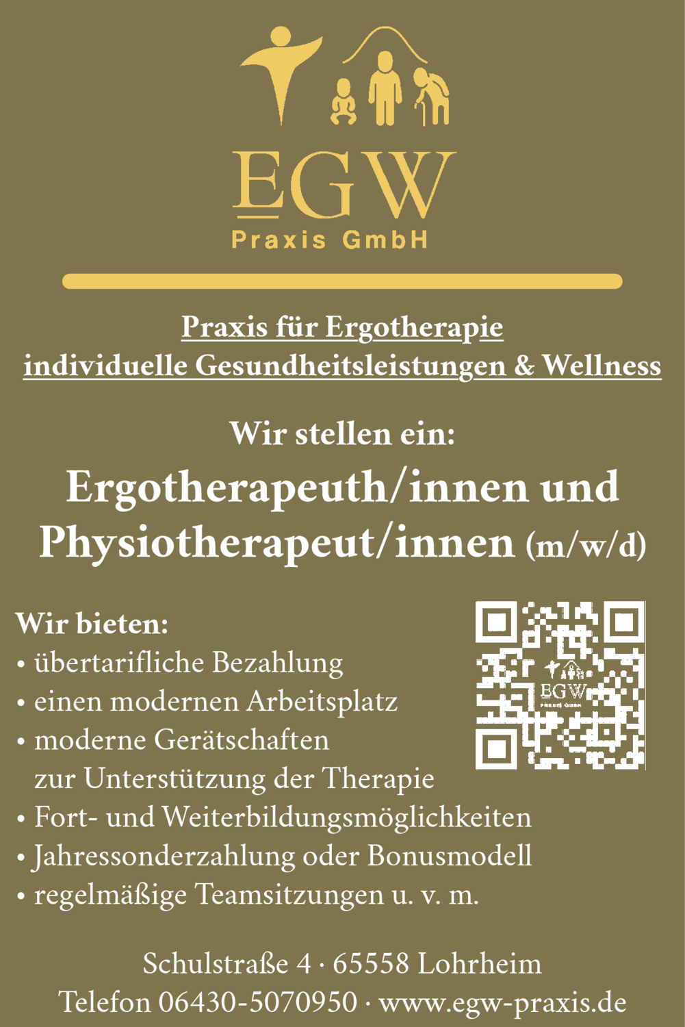 Physiotherapeut/in (m/w/d)