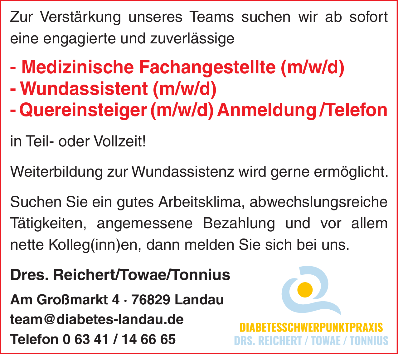 Wundassistent (m/w/d)