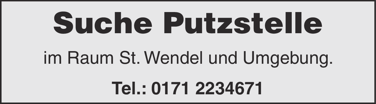 Putzstelle