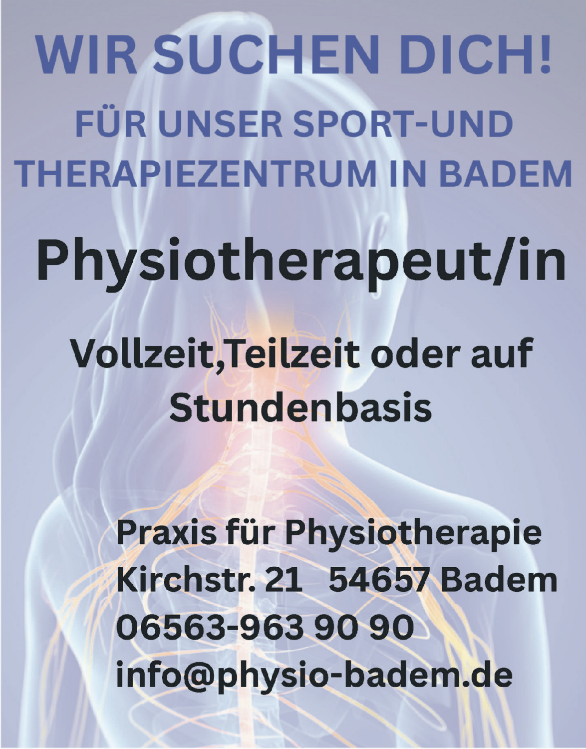 Physiotherapeut/in (m/w/d)