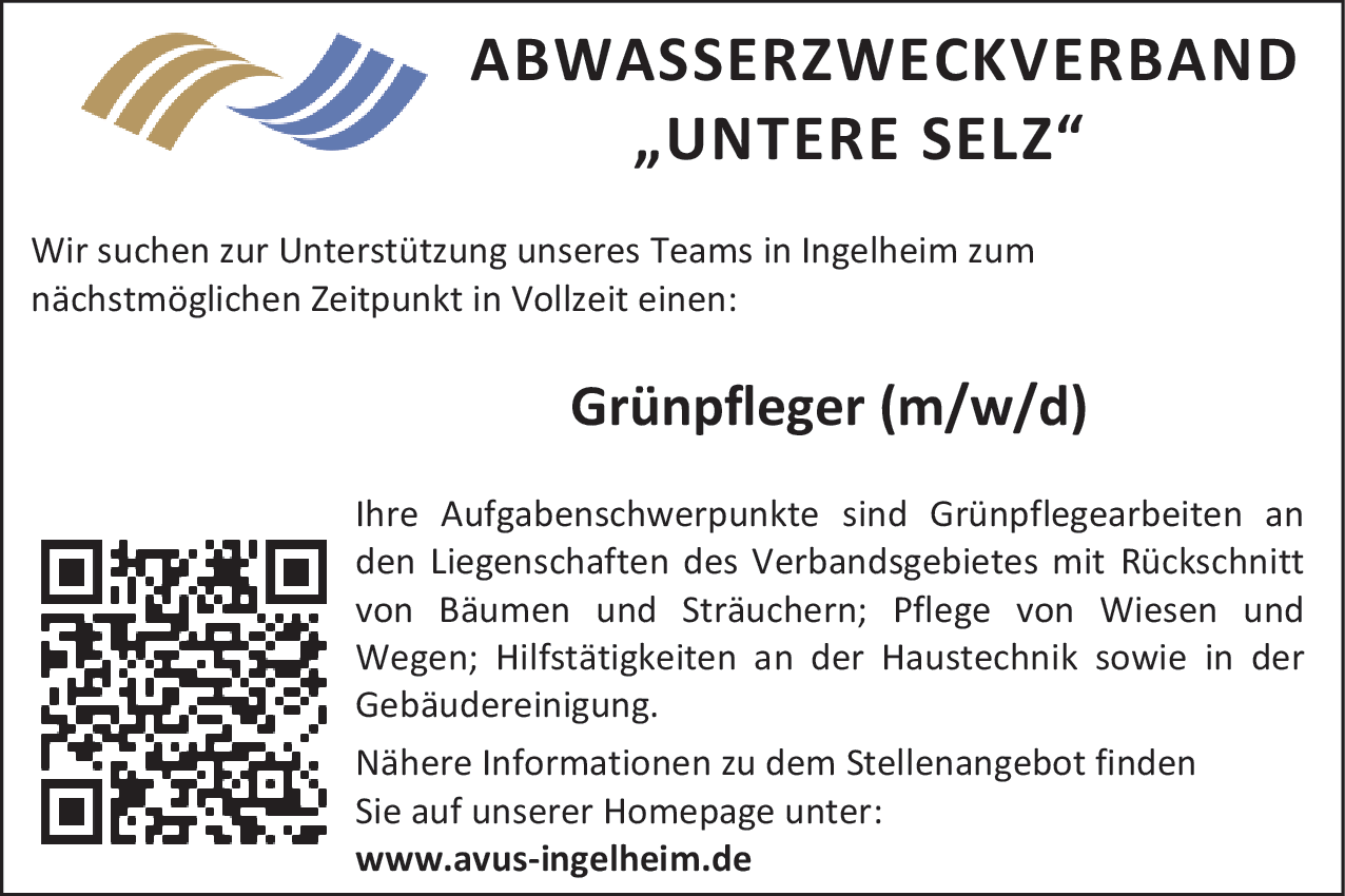 Grünpfleger (m/w/d)