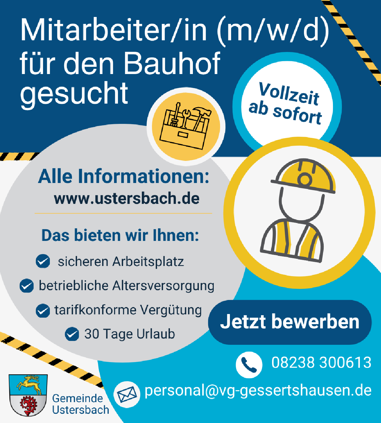 Mitarbeiter/in (m/w/d) für den Bauhof
