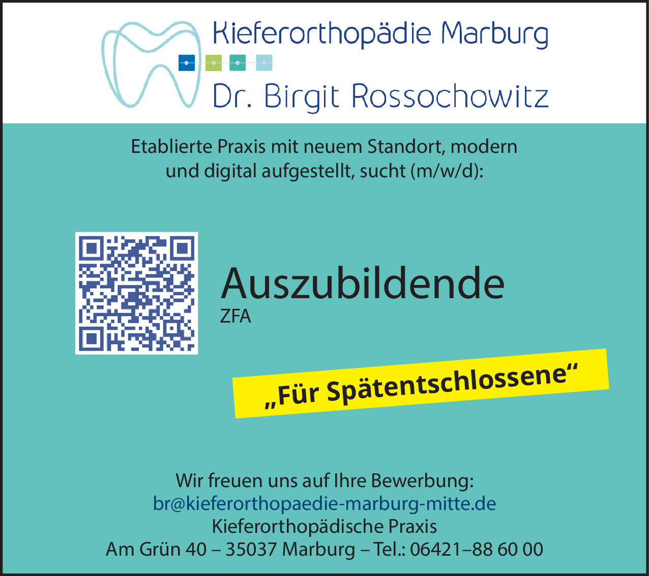 Auszubildende ZFA (m/w/d)