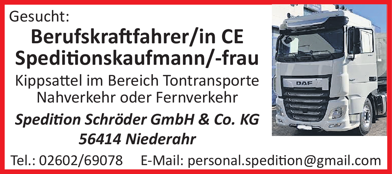 Speditionskaufmann/-frau (m/w/d)