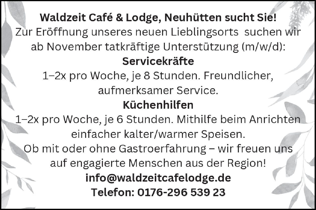 Küchenhilfe (m/w/d)