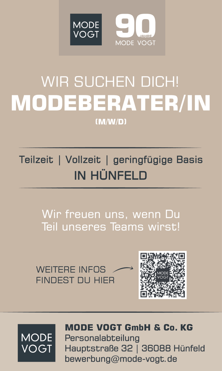 Modeberater/in (m/w/d)