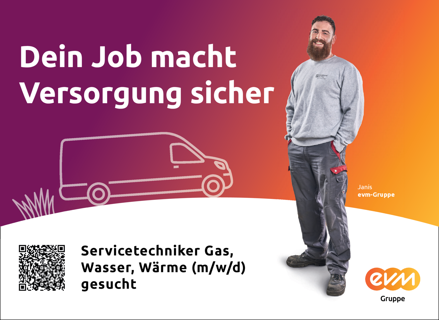 Servicetechniker Gas, Wasser, Wärme (m/w/d)