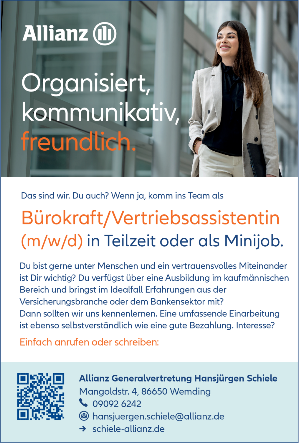 Vertriebsassistentin (m/w/d)