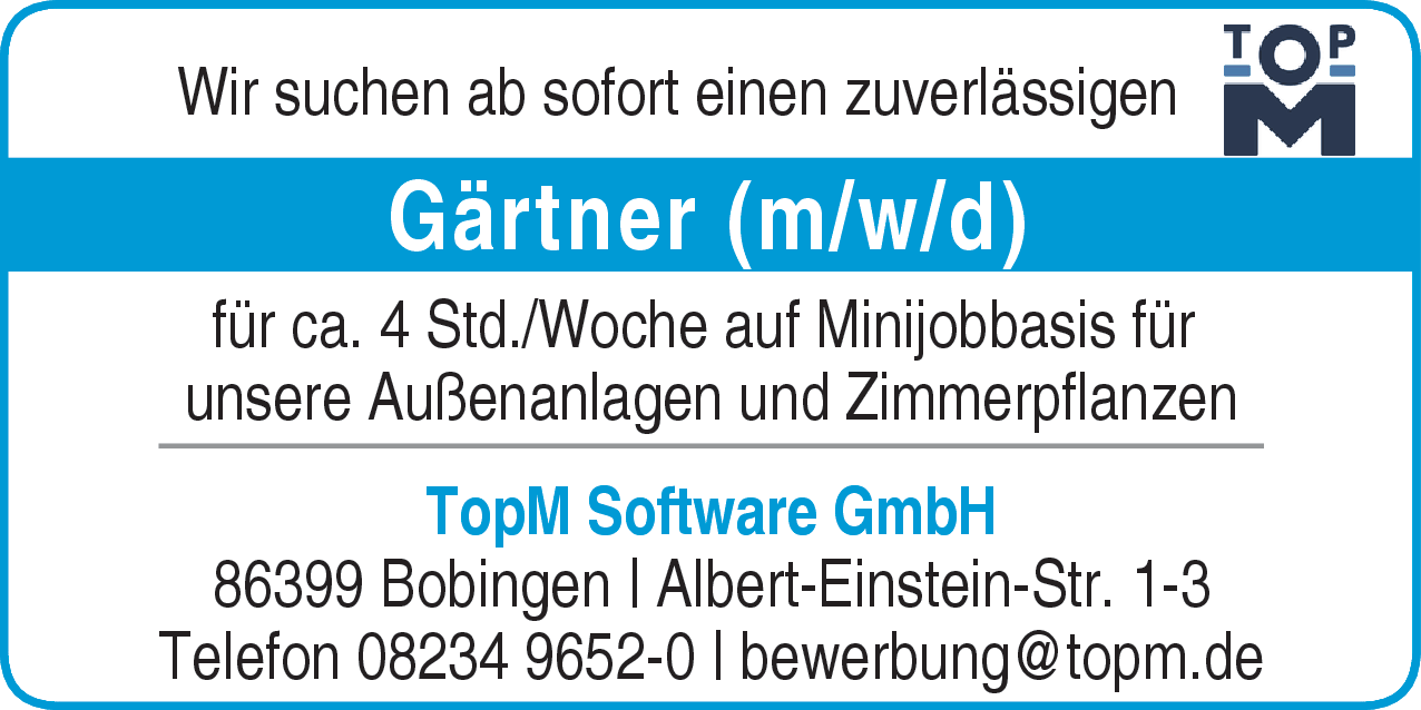 Gärtner (m/w/d)