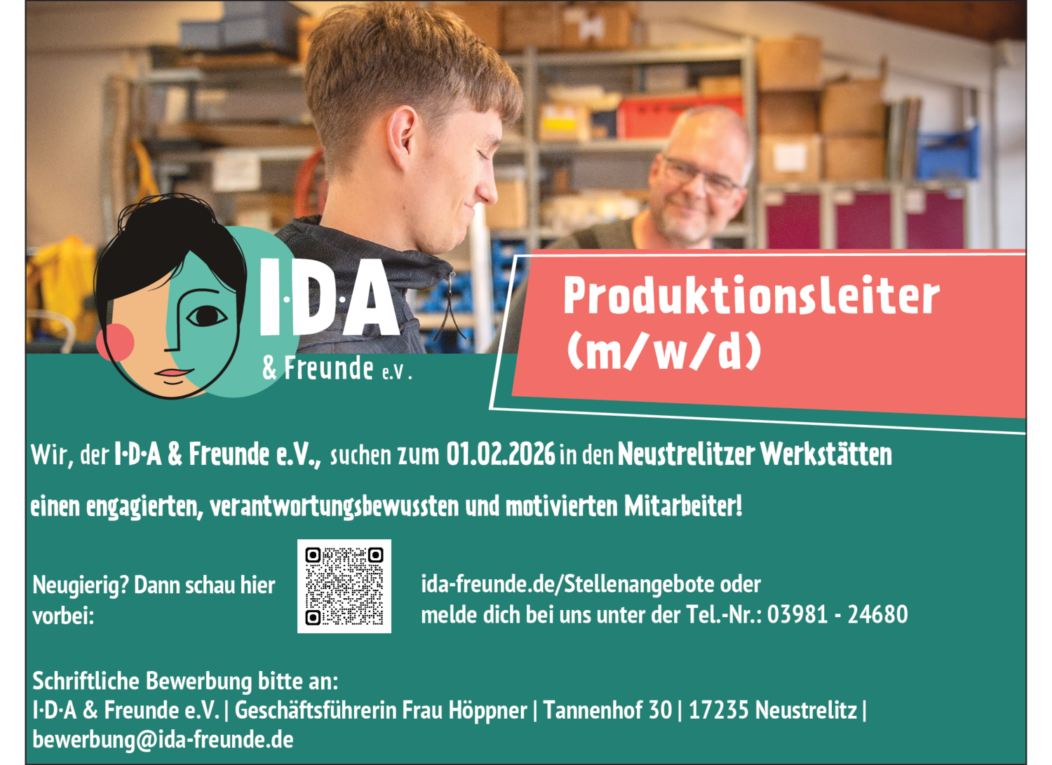 Produktionsleiter (m/w/d)