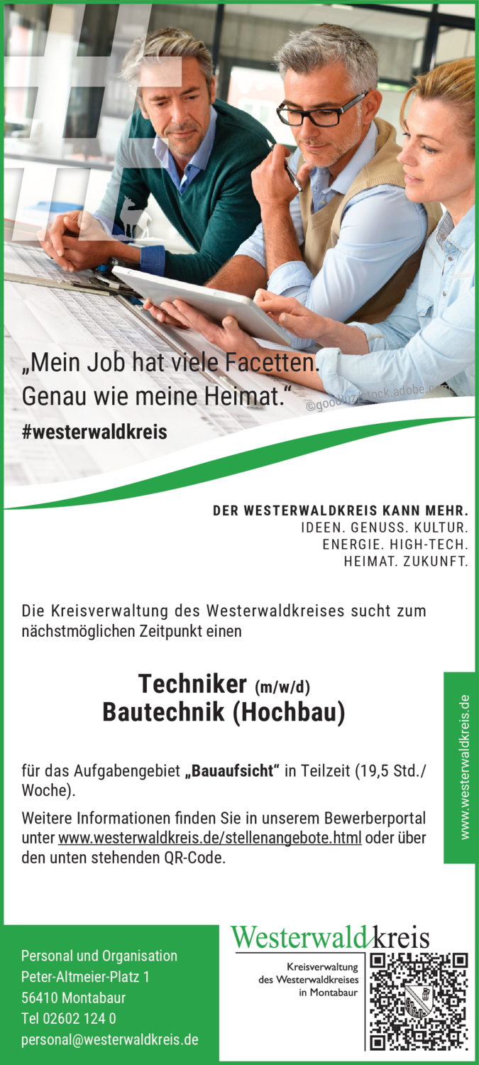 Techniker (m/w/d) Bautechnik (Hochbau)