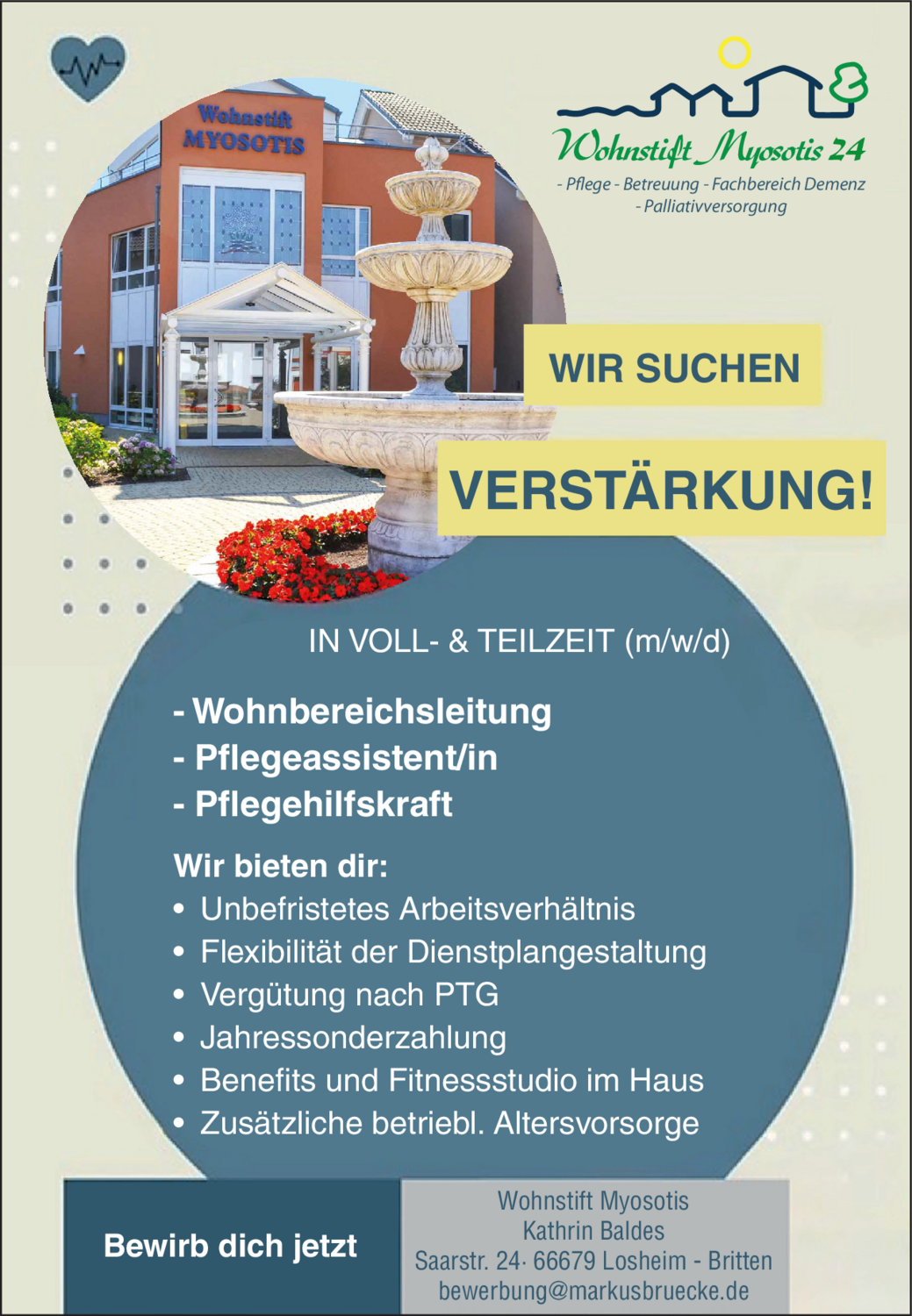 Wohnbereichsleitung (m/w/d)