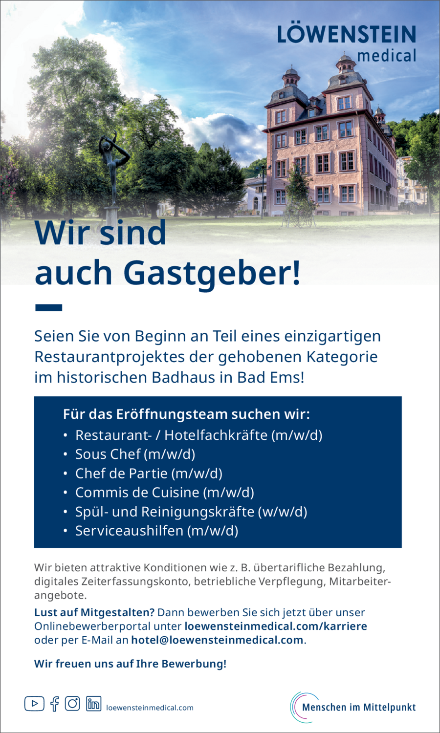 Serviceaushilfen (m/w/d)