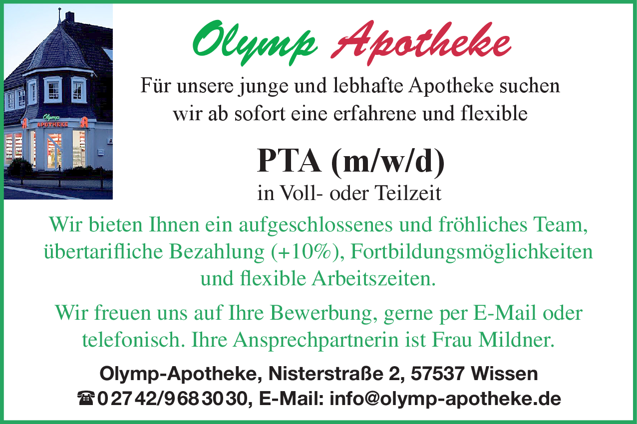 Pta (m/w/d)