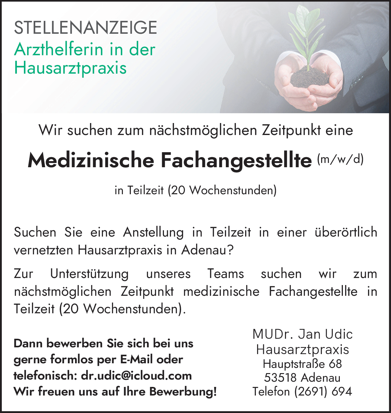 Medizinische Fachangestellte (m/w/d)