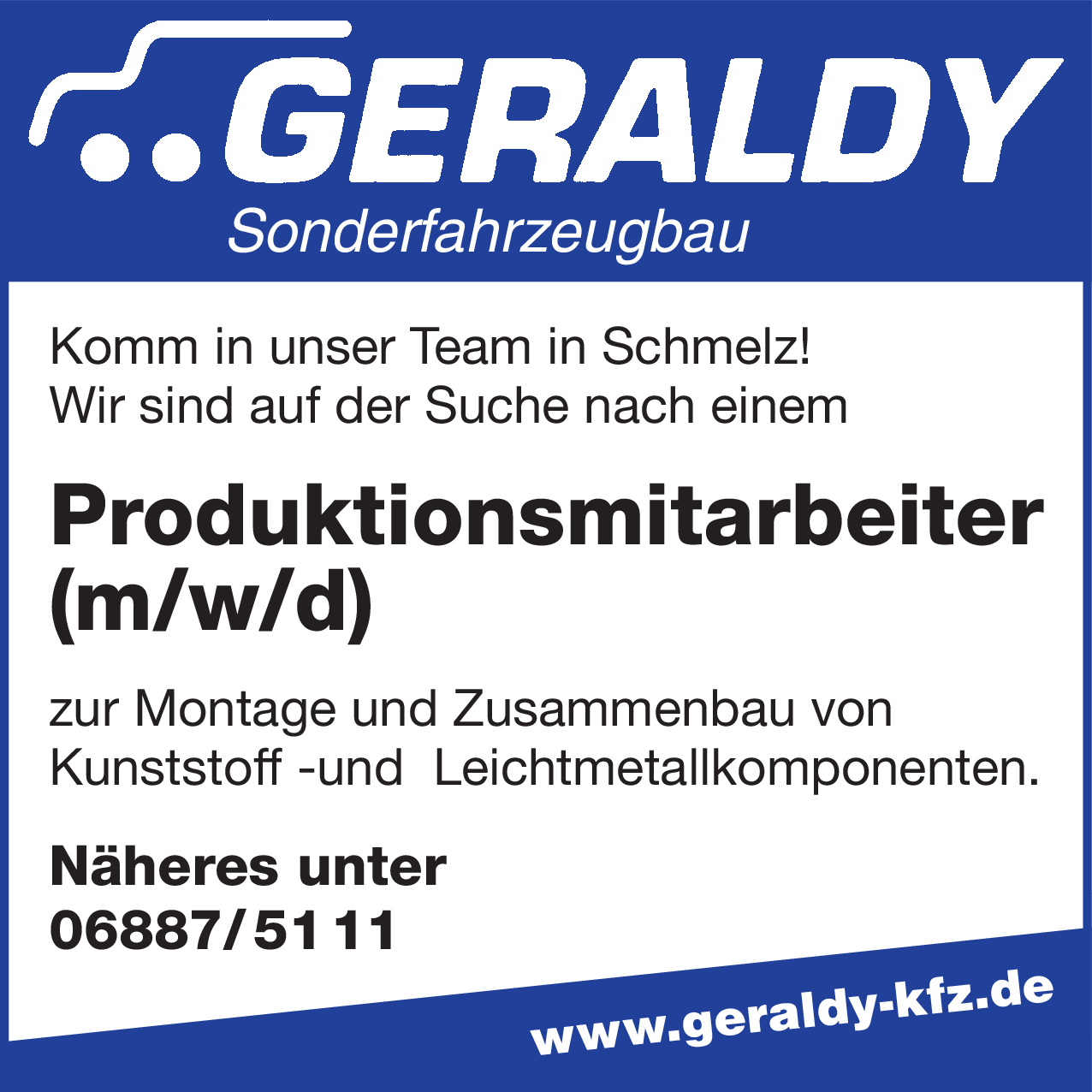 Produktionsmitarbeiter (m/w/d)