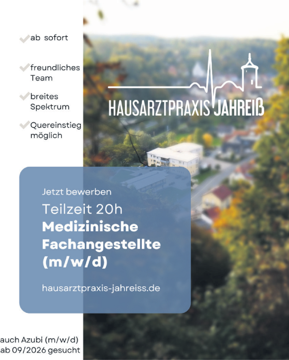 Medizinische Fachangestellte (m/w/d)
