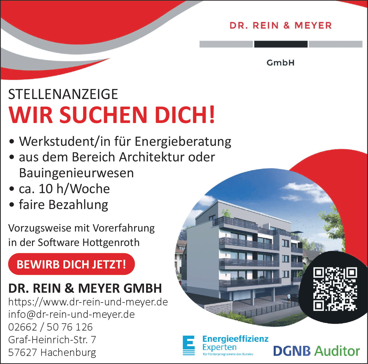 Werkstudent/in für Energieberatung